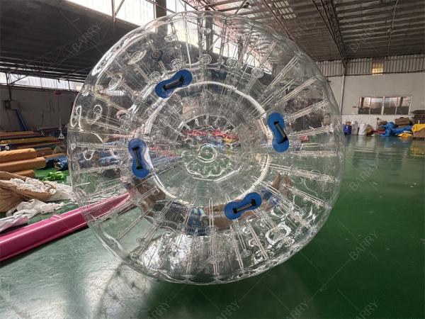 PVC TPU 2.5m Crazy Human Hamster Zorbing Rolling Ball Inflatable Zorb Ball for Kids Adults