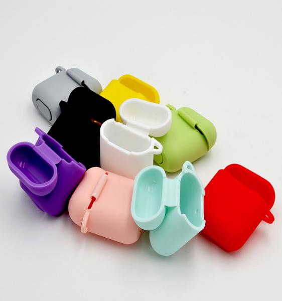 Mini Pattern Protective Soft Shockproof Custom Earphone Oval Earphone Case