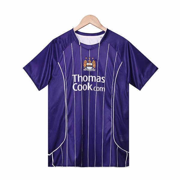 Retro Manchester City Away Jersey 2007-2008 Season Classic Replica Custom