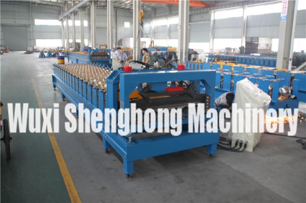 Elegant Style Steel Roof Sheet Forming Machine For Building / House