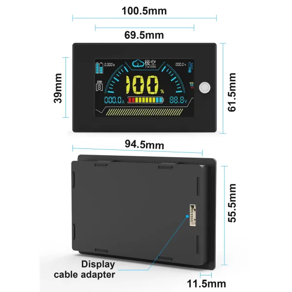 Jikong Smart BMS LCD Display Battery Smart BMS Accessories