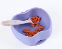 Baby Silicone Suction Cups Without Bisphenol A Children'S Silicone Complementary Food Tableware Suction Cups And Bowls