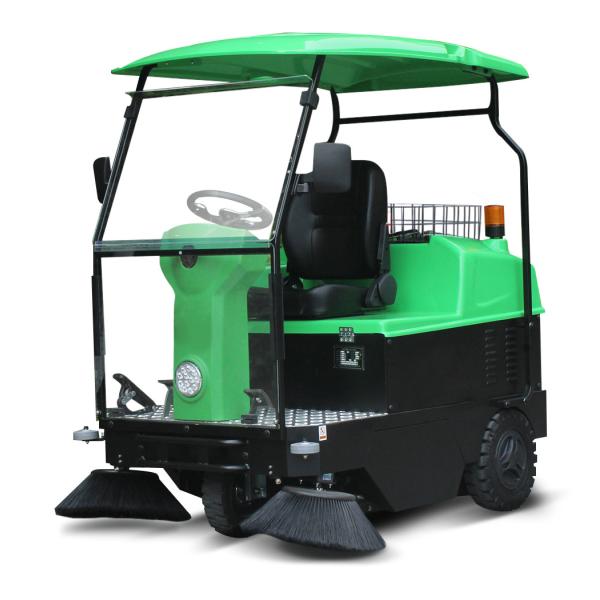 4020W Operating Motor Power Road Sweeper Machine with Half-closed Cab Style LFS15A