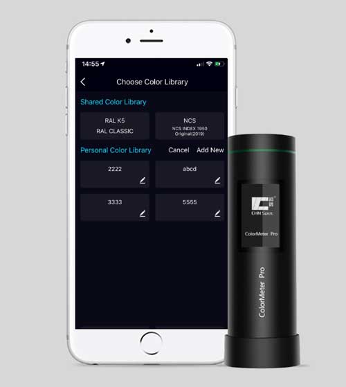 Портативный цветовой спектрофотометр Pro с индексом белости, индексом желтости, измерением прозрачности