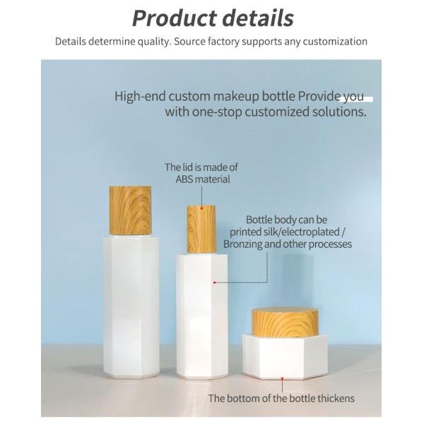 Botellas de cosméticos recargables de PP / acrílico Botella de perfume cuadrada de 100 ml Transparente a medida