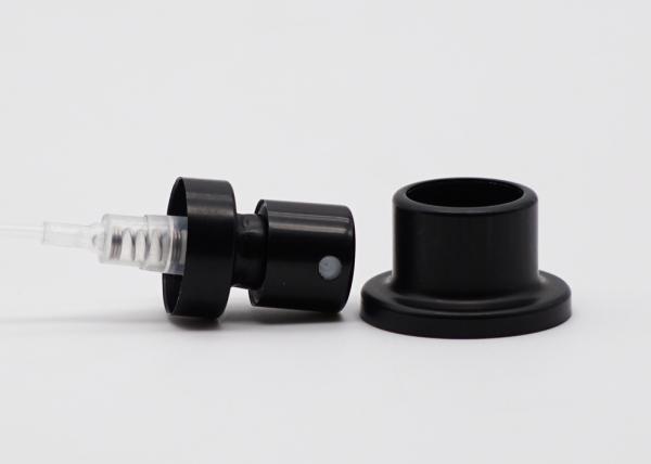 Friso preto de alumínio FEA20 da bomba do pulverizador de perfume com colar pisado