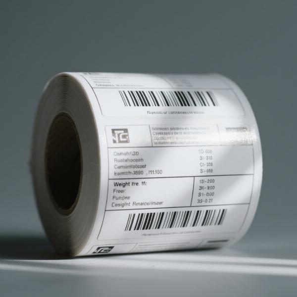 Multi Layer Thermal Adhesive Labels Peel And Reveal Thermal Label Rolls Custom Information