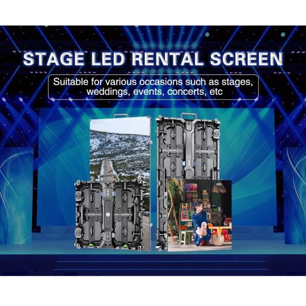 P3.91 Outdoor Rental LED Display with High Brightness and Seamless Integration for Full Color Video Wall
