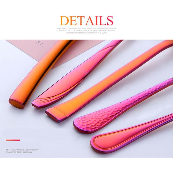 Сейф судомойки Flatware кухни 5 частей устанавливает Silverware нержавеющей стали радуги УПРАВЛЕНИЯ ПО САНИТАРНОМУ НАДЗОРУ ЗА КАЧЕСТВОМ ПИЩЕВЫХ ПРОДУКТОВ И МЕДИКАМЕНТОВ