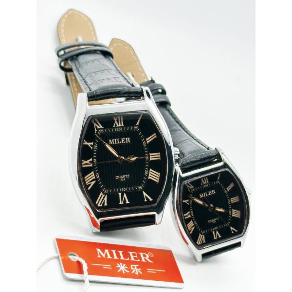 Нержавеющая сталь Овальный циферблат Светящийся пара наручные часы 30м водостойкие