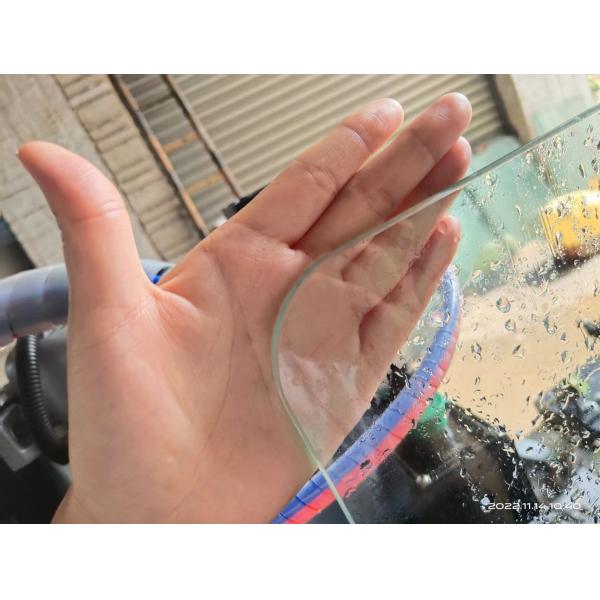 オーダーメイド リクエスト ガラスミラー コーヒーテーブル 処理 自動磨き設備