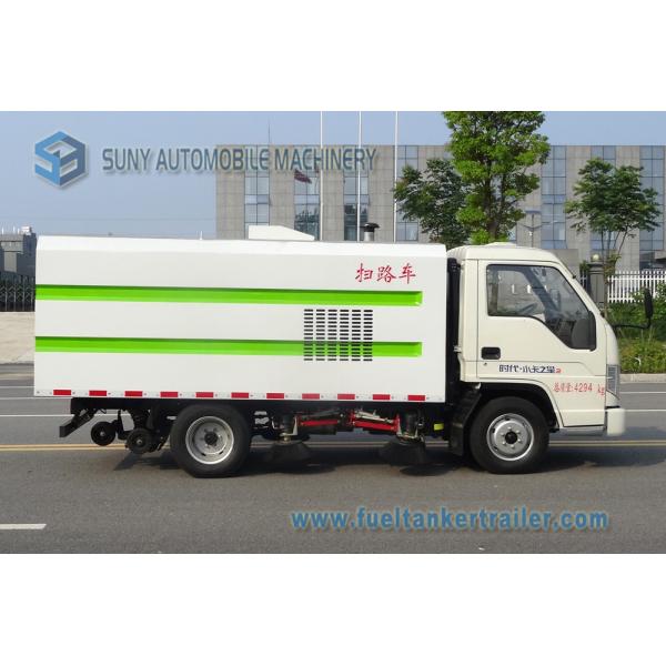 Forland 90hp LHD RHD Road Cleaning Truck Four Brushes Suction Sweeper Vehicle 2.5M3 Mini Street Sweeper Truck For Factor