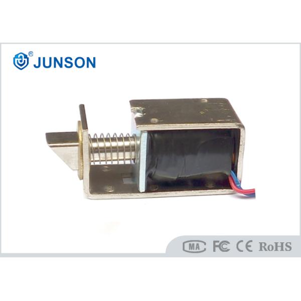 Metal Case Electric Cabinet Lock Fine Copper Coil 0.5A For Solenoid Lock Door