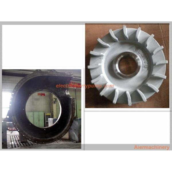 Aier Long Life High Chrome Slurry Pump , Electric Mud Pump High Density