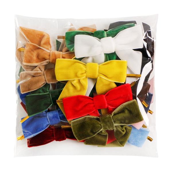 Горячая продажа бархатный ленточный лук Материал самоклеящийся подарочный ящик луки для индивидуального украшения