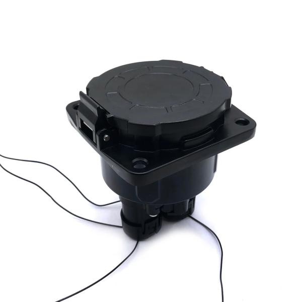 CHAdeMO EV Socket Inlet 125A/150A/200A DC Quick Charger Socket для японского электромобиля