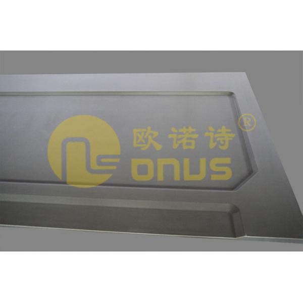 Dark Grey Customize Fume Hood Epoxy Resin Tops with Special Molded Marine Edge