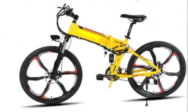 50km/H Carbon Fiber Foldable 700C Electric Bike