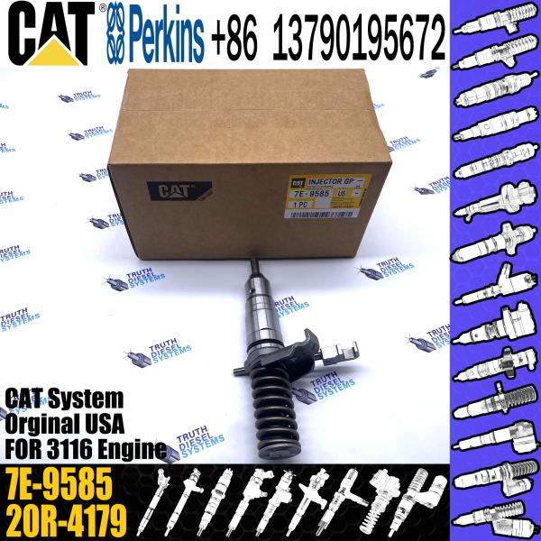 3116 3126 Engine Fuel Injector Nozzle 7E9585 0R-3742 7E-9585 For Caterpillar Excavator