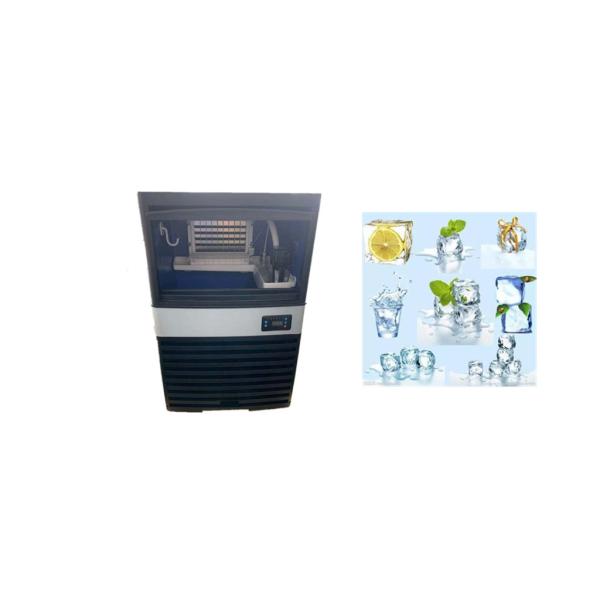 Commercial Combined Type Automatic Ice Cube Maker with 300Kg Ice Storage Capacity