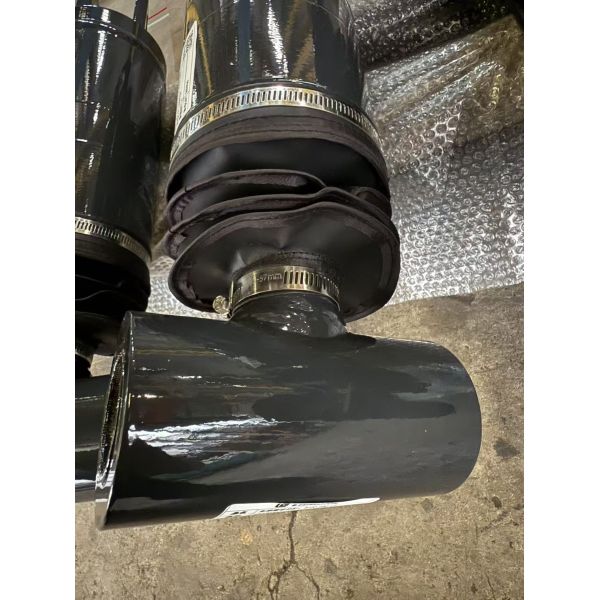Steel Leveling Hydraulic Luffing Cylinder With Hard Chrome Plated Valve Block