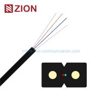 Tipo plano modo 1 2 de la Uno mismo-ayuda de FTTH solo cable de descenso de 4 bases 2.0x3.0 LSZH