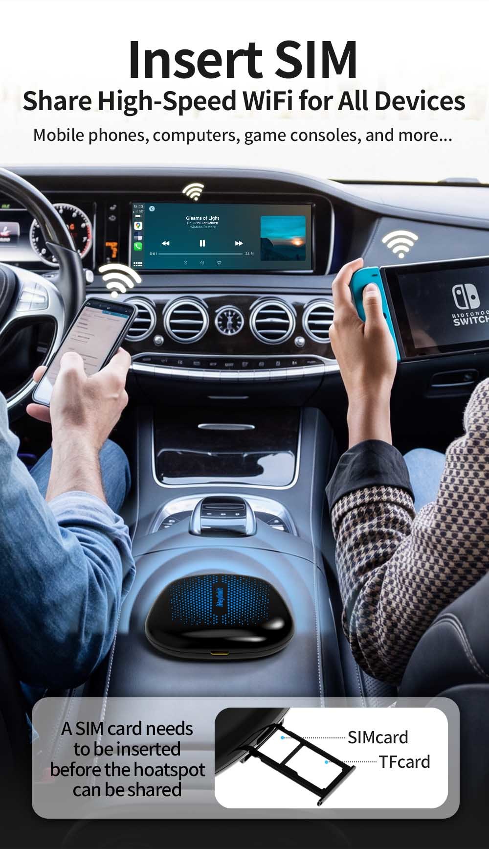 Streaming CarPlay BMW Android Box HD For Car Youtube Netflix Video Play