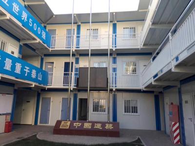Prefabricated Steel Frame Light Steel Dormitory Container , Prefabricated Container House