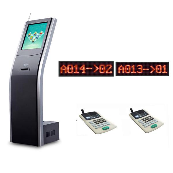 Customer Care Service Center IR Touch Panel Token Number Customer Queuing System