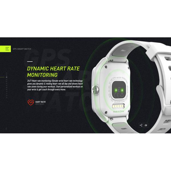 Waterproof 0.96 Inch Sport Monitoring GPS Tracking Bracelet