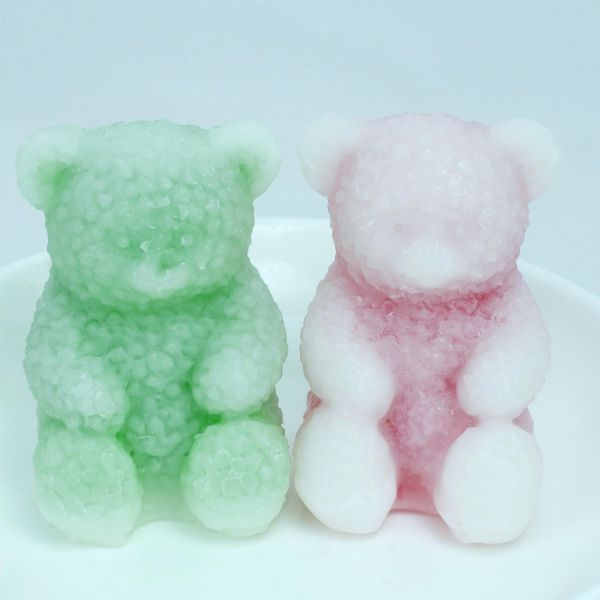 Giant Jumbo Bear Wax Bottle Candy - Viral TikTok ASMR Crunchy Edible Wax with Bursting Fruit Liquid Filling