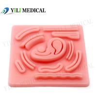 Pad de simulation de silicone de la cavité abdominale ultra-grande Pad de modèle de formation à la suture laparoscopique
