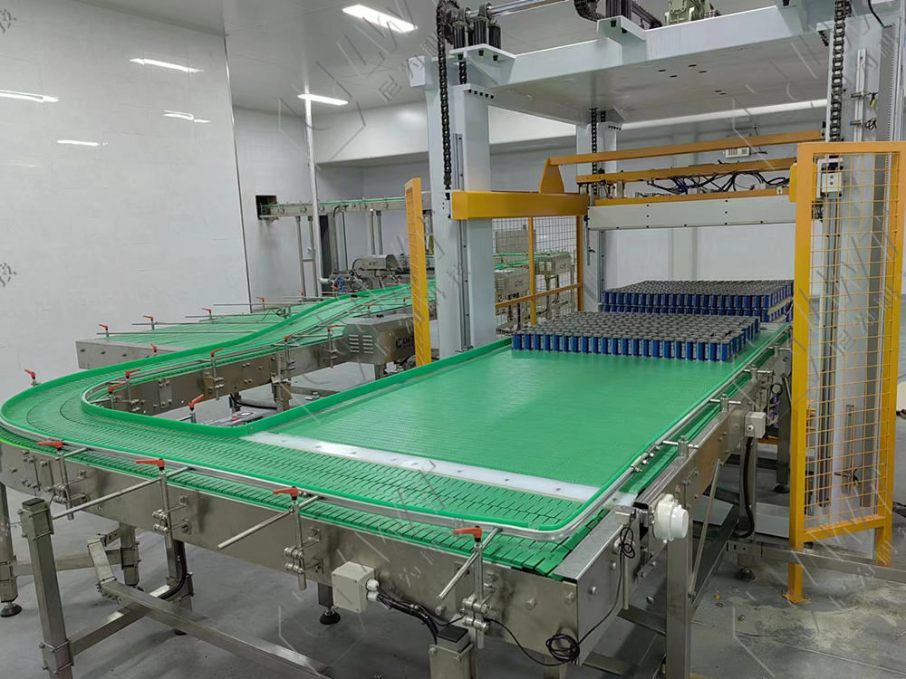 Magnetic Palletizer Automatic Bottle Depalletizer Machine