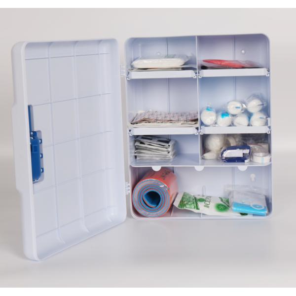 100 человек ABS медицинская коробка для домашнего пользования Поднос Промышленное оборудование первой помощи Коробка экстренной помощи