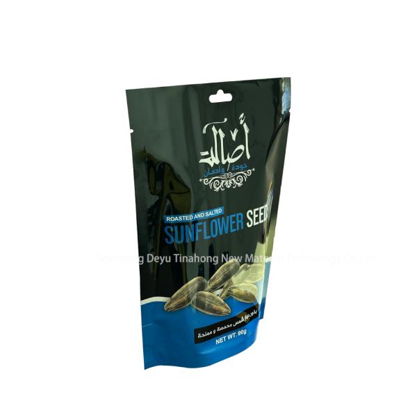 Food Industrial Customized Mylar Bag with Heat Seal Layer and Stand Up