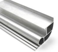 Profil en aluminium anodisé argenté d'extrusion de profil de l'aluminium 6061 avec le perçage/coupe
