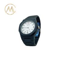 Montre à poignet en quartz de style moderne avec 30ATM étanche et ceinture en acier inoxydable