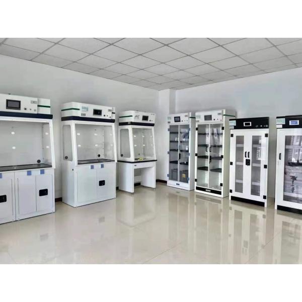 Chemistry Laboratory Vertical Laminar Flow Cabinet with LCD Screen Control Panel