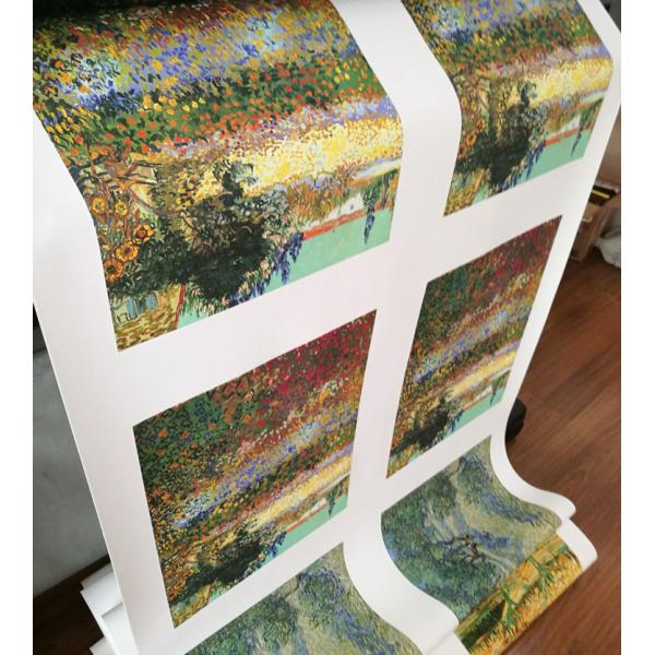 240g/280g/310g Bulk Stretched Canvas With Yellow Back / White Back Woven Type