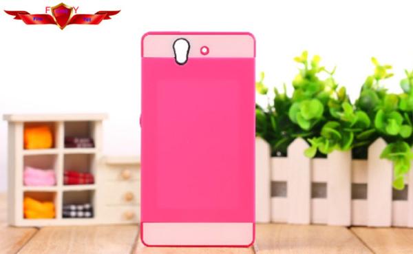 Sony L36H Cover Cases PC+Silicone 2IN1 Multi Colors Good Quality