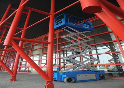 8-16m Self Propelled Scissor Lift Jianghe Brand  220v 50HZ Voltage  Flexible Operation