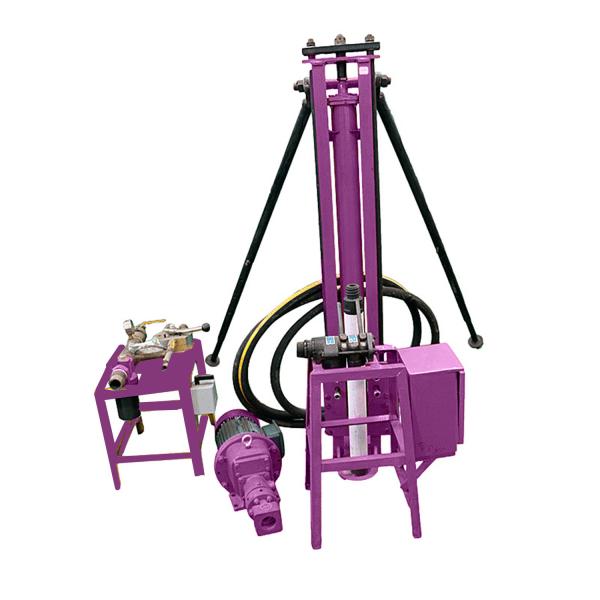 Máquina de perfuração de rocha de mineração Máquina de perfuração portátil de furo de furo de furo hidráulico pneumático