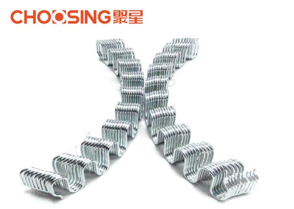 OEM Zinc Plating Zig Zag Sofa Springs 2.8mm - 4.0mm Curved Shape Free Samples