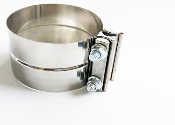 304 57.15mm de aço inoxidável 2,25' braçadeira de faixa do reparo da exaustão