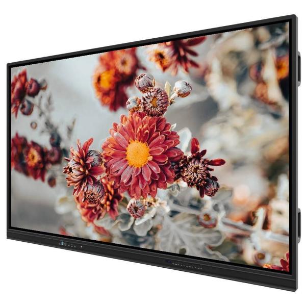 Tableau intelligent LCD 98 pouces Android 14 Wifi BT Hotspot 50 points tactiles Ports USB HDMI TYPE-C Kit éducatif Panneaux de visioconférence en ligne