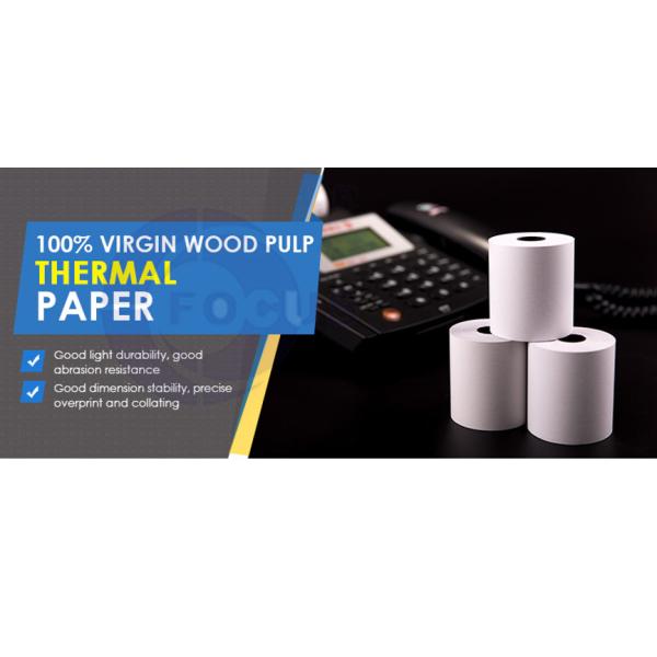 Focus Brand 100% Virgin Wood Pulp Thermal Paper Eco Top Coated