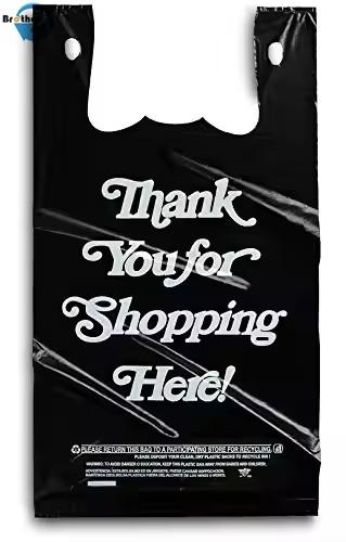 Customizable Eco-Friendly Charity Donation Plastic Bags Biodegradable Material Various Sizes and Colors for Recycling