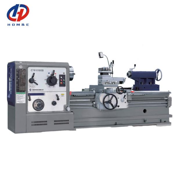 SMTCL Universal Lathe CW6180B High Rigidity 600mm Bed Width Heavy Duty Engine Lathe Turning Machine