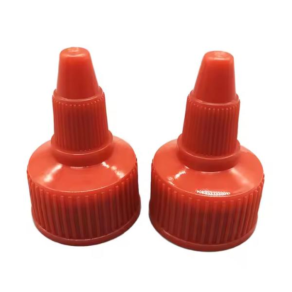 Custom Colors 24 410 Screw Twist Top Caps Plastic Bottle Stopper (MC-L-157)