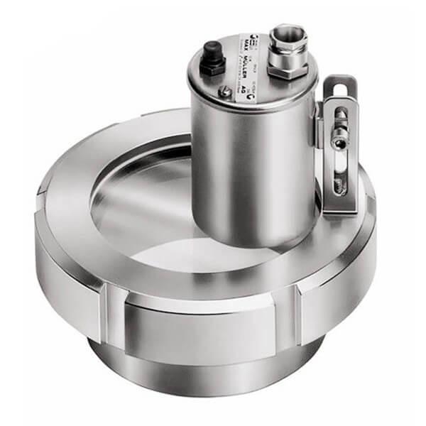 Highlight Sanitary Sight Glass C Union Type Tank Vessel Sight Glass For Processing Container